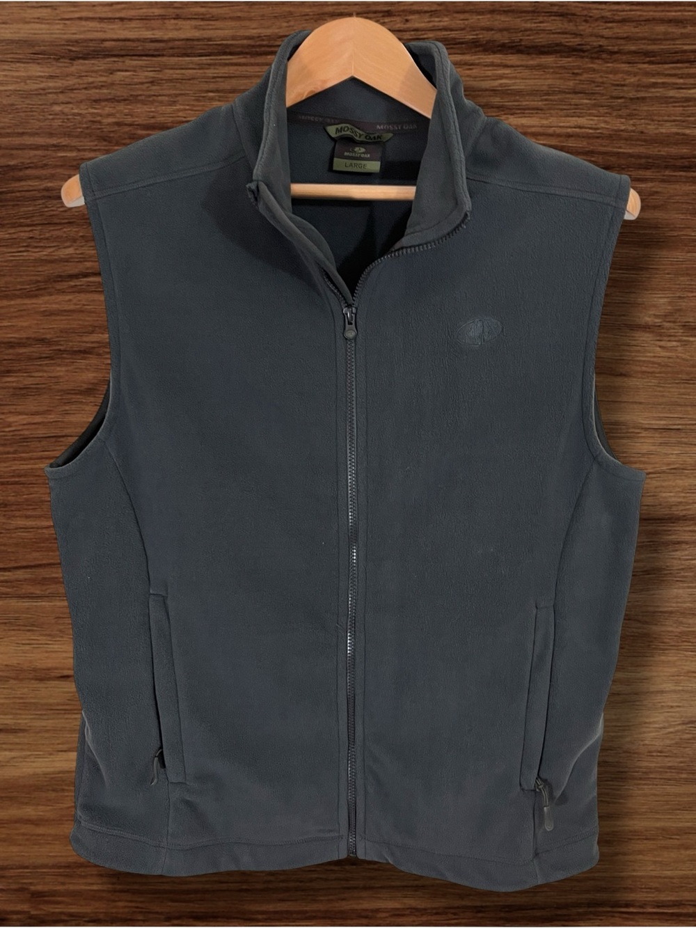 Mossy Oak Polar Fleece Vest Large